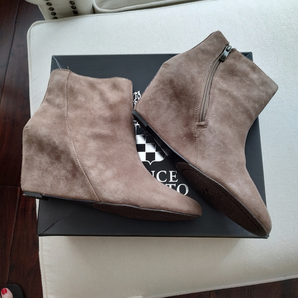 Vince Camuto Suede Boots NIB